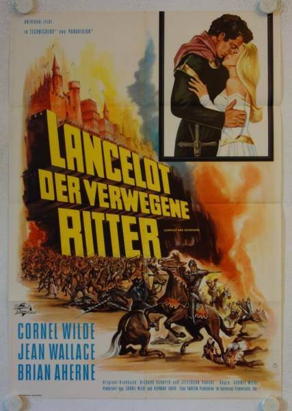 Lancelot and Guinevere original release german movie poster